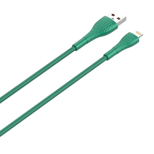 Hurtownia GSM - Kábel LDNIO LS672 USB-A/Lightning 30W, 2m zöld - LDN78 - {ean13} - Hurt