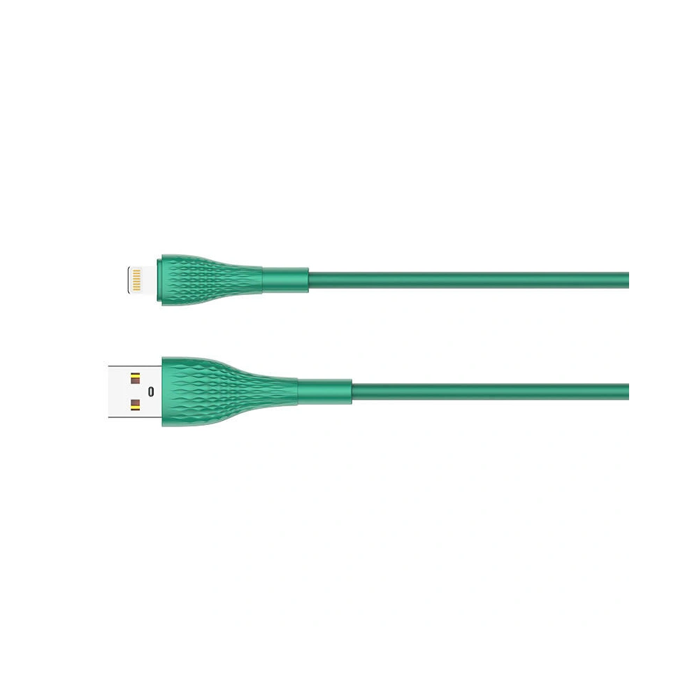 Hurtownia GSM - Kabel LDNIO LS672 USB-A/Lightning 30W, 2m zelený - LDN78 - {ean13} - Hurt