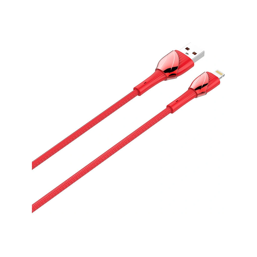 Hurtownia GSM - Kábel LDNIO LS662 USB-A/Lightning 30W, 2m piros - LDN80 - {ean13} - Hurt