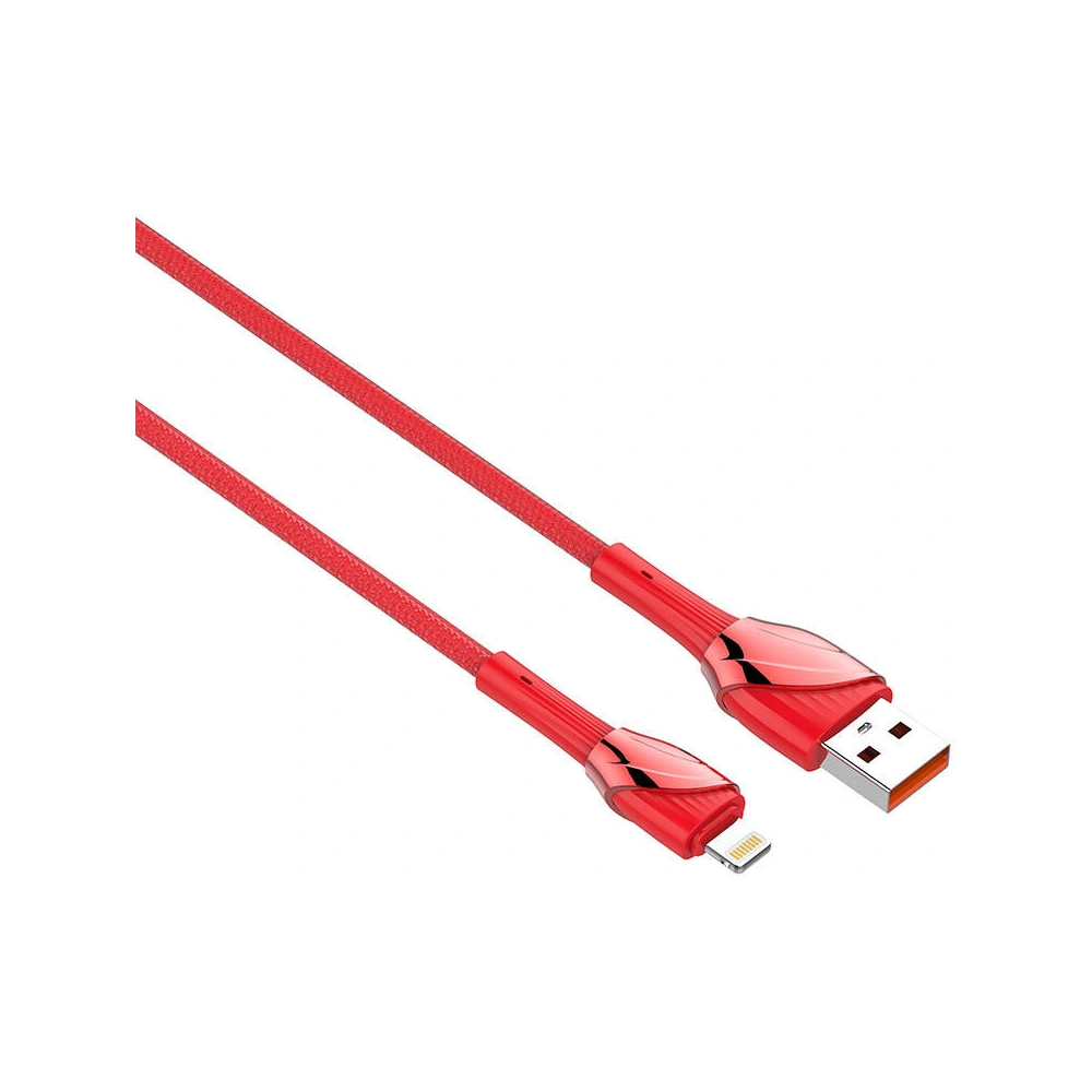 Hurtownia GSM - Kabel LDNIO LS662 USB-A/Lightning 30W, 2m červený - LDN80 - {ean13} - Hurt