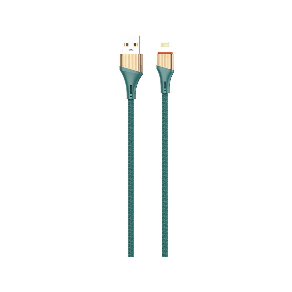Hurtownia GSM - Cablul LDNIO LS632 USB-A/Lightning 30W, 2m verde - LDN82 - {ean13} - Hurt
