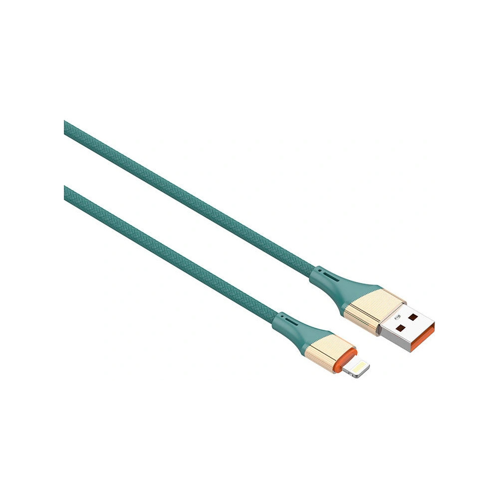 Hurtownia GSM - Kabel LDNIO LS632 USB-A/Lightning 30W, 2m zelený - LDN82 - {ean13} - Hurt