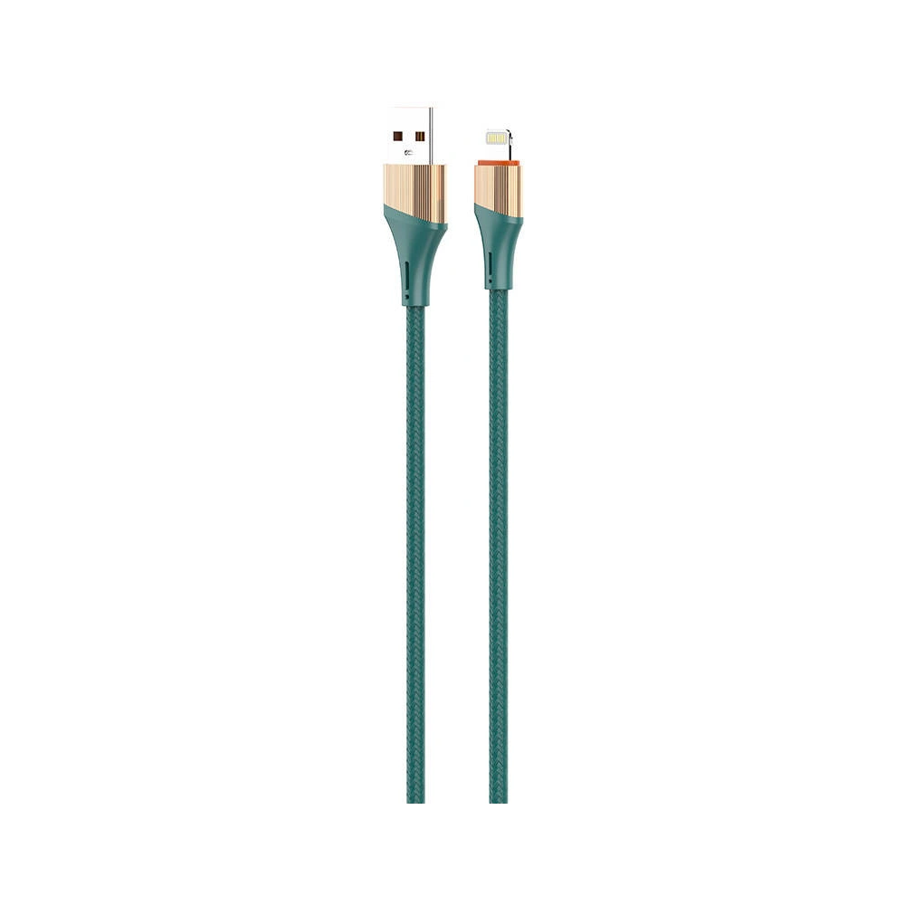 Hurtownia GSM - Kabel LDNIO LS632 USB-A/Lightning 30W, 2m zelený - LDN82 - {ean13} - Hurt