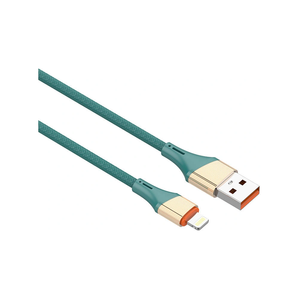 Hurtownia GSM - Kabel LDNIO LS631 USB-A/Lightning 30W, 1m zelený - LDN83 - {ean13} - Hurt