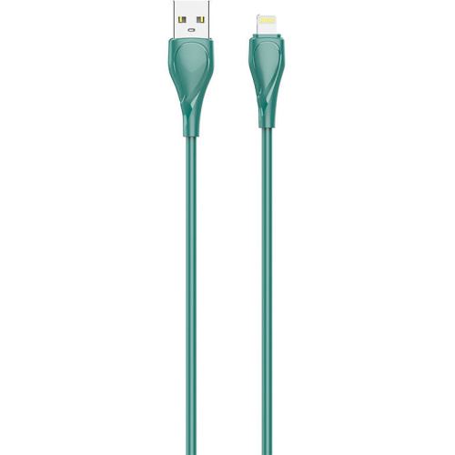 LDNIO Distributor - 5905316144606 - LDN84 - LDNIO LS612 USB-A/Lightning cable 25W, 2m green - B2B homescreen