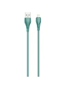 Kabel LDNIO LS612 USB-A/Lightning 25W, 2m zelený