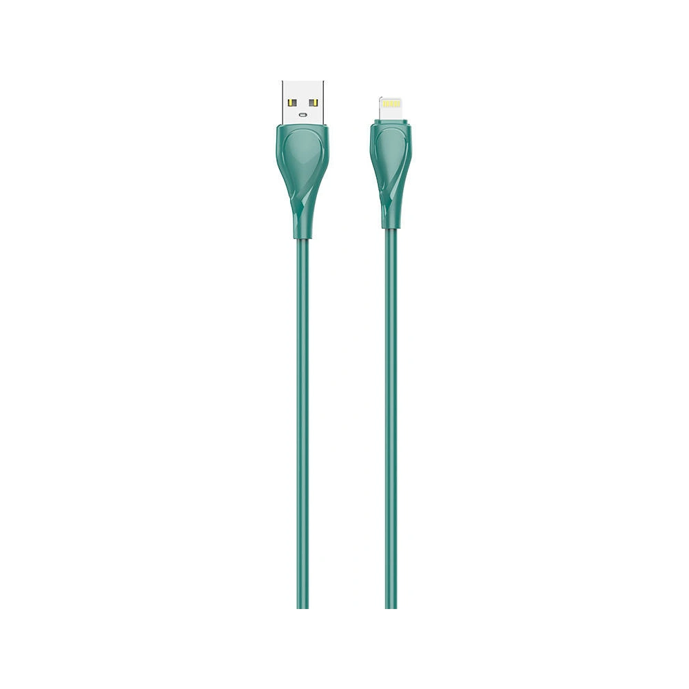 Hurtownia GSM - Kabel LDNIO LS612 USB-A/Lightning 25W, 2m zelený - LDN84 - {ean13} - Hurt