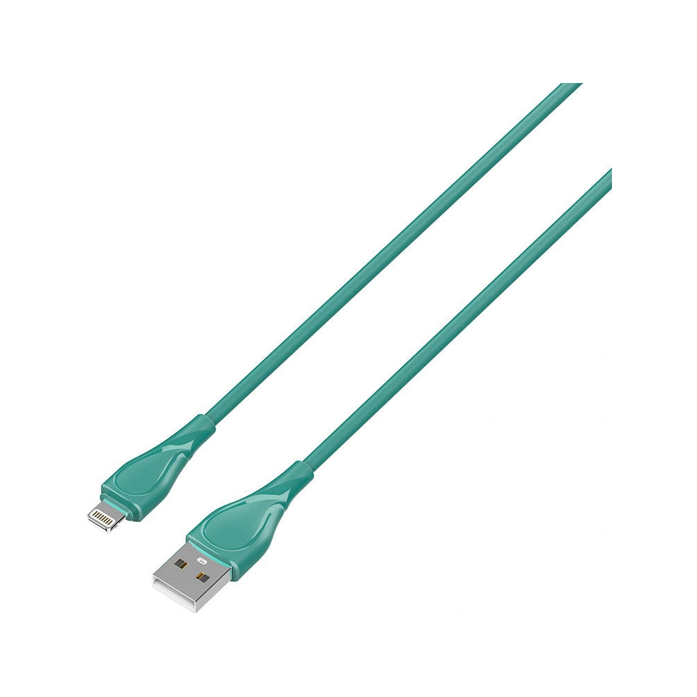Hurtownia GSM - Kabel LDNIO LS612 USB-A/Lightning 25W, 2m grün - LDN84 - {ean13} - Hurt