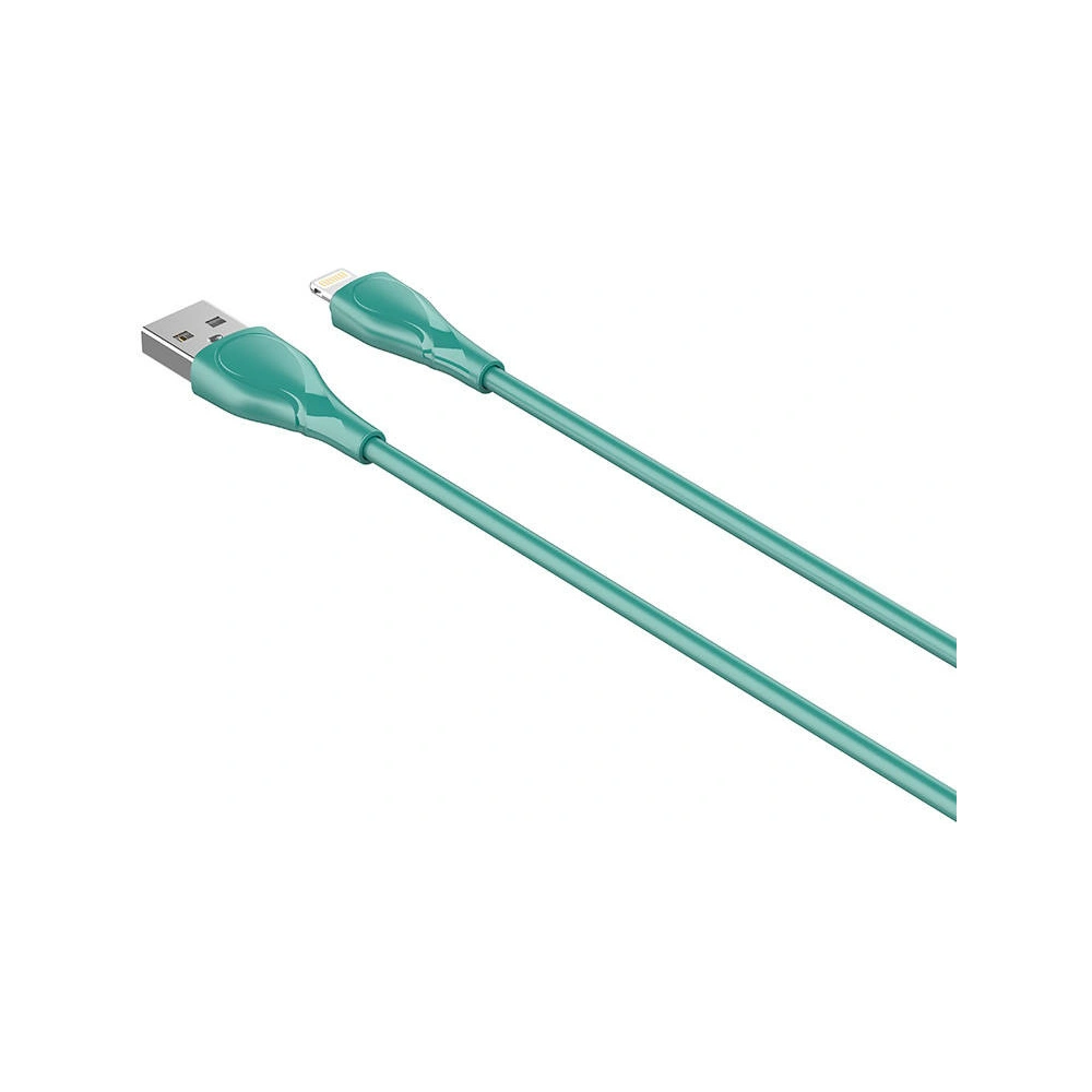 Hurtownia GSM - Kabel LDNIO LS612 USB-A/Lightning 25W, 2m grün - LDN84 - {ean13} - Hurt