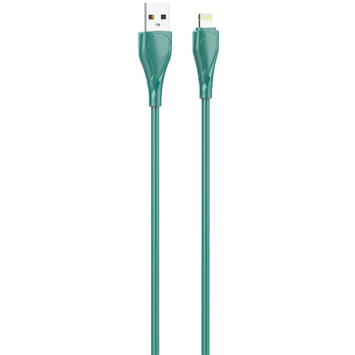 LDNIO Distributor - 5905316144583 - LDN85 - LDNIO LS611 USB-A/Lightning cable 25W, 1m green - B2B homescreen