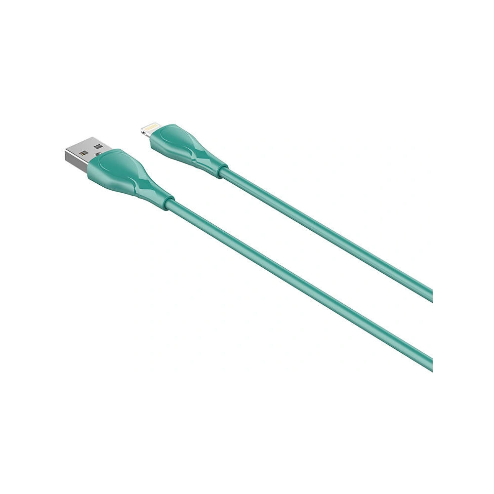 Hurtownia GSM - Kabel LDNIO LS611 USB-A/Lightning 25W, 1m zelený - LDN85 - {ean13} - Hurt