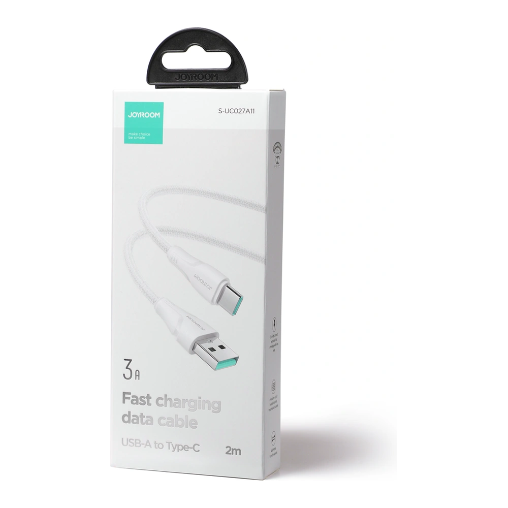 Hurtownia GSM - Kabel Joyroom Surpass Series USB-A/USB-C 3A 2m weiß - JYR688 - {ean13} - Hurt