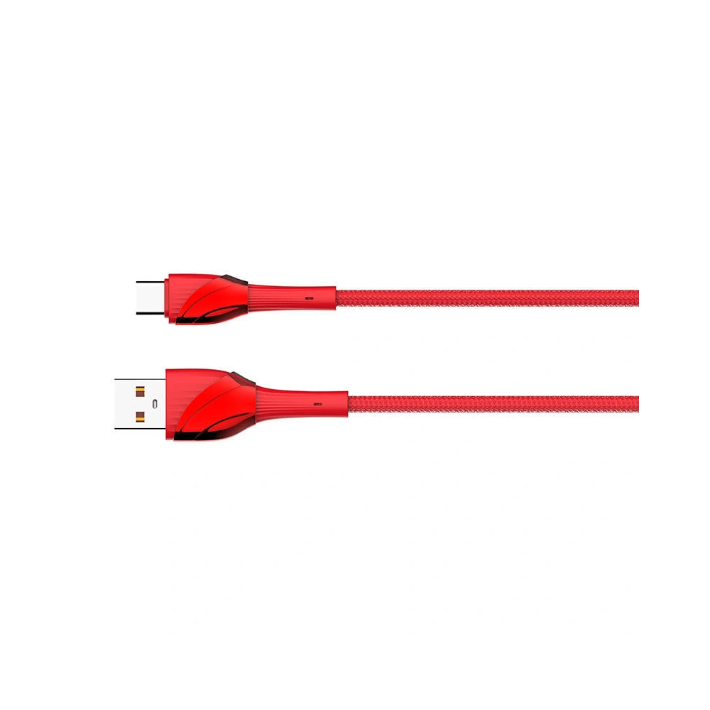 Hurtownia GSM - Cablul LDNIO LS662 USB-A/USB-C, 30W, 2m (roșu) - LDN90 - {ean13} - Hurt