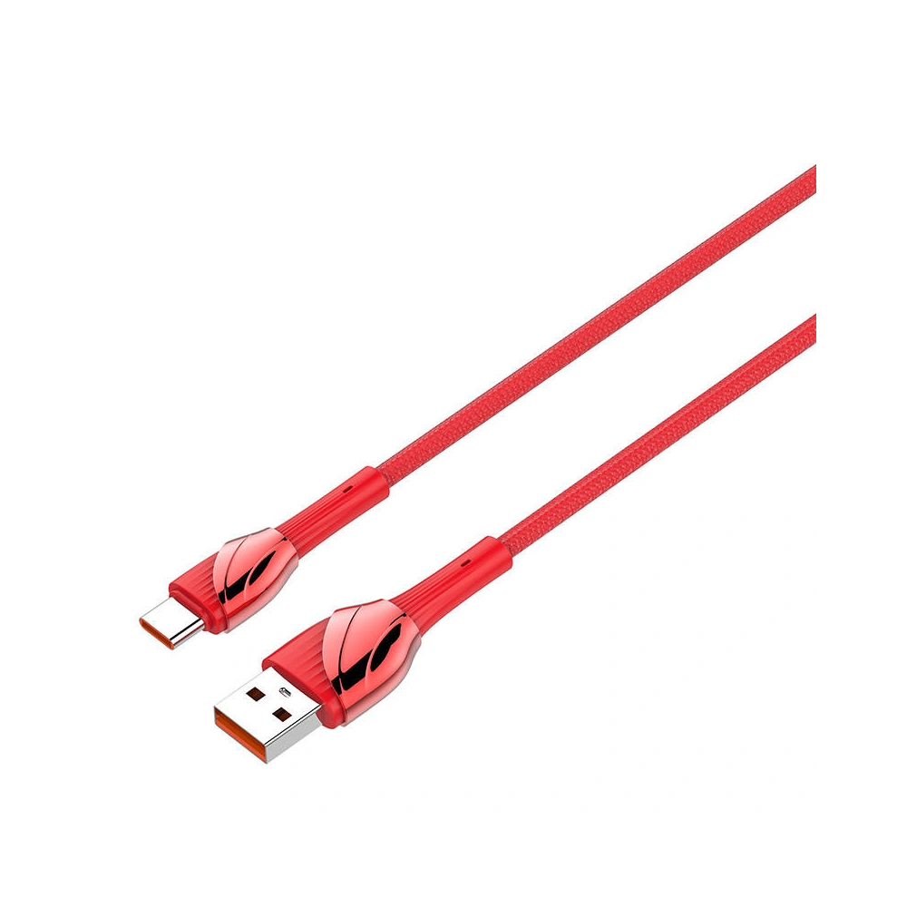 Hurtownia GSM - Cablul LDNIO LS662 USB-A/USB-C, 30W, 2m (roșu) - LDN90 - {ean13} - Hurt