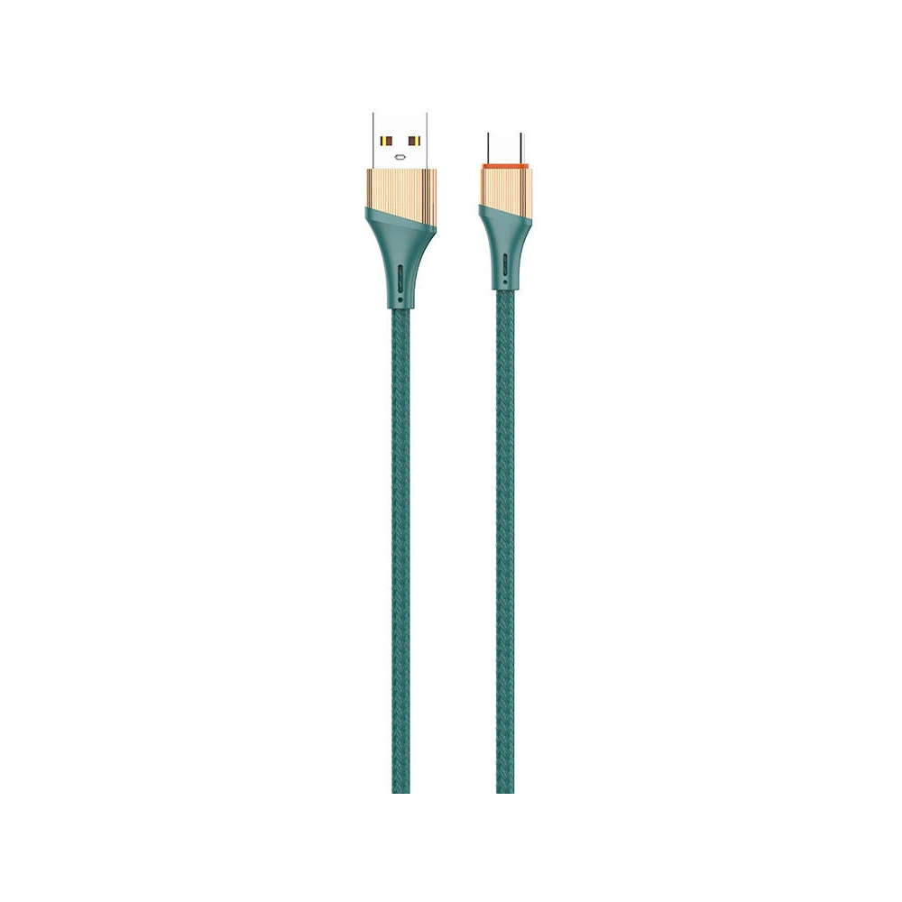 Hurtownia GSM - Cablul LDNIO LS632 USB-A/USB-C, 30W, 2m (verde) - LDN94 - {ean13} - Hurt