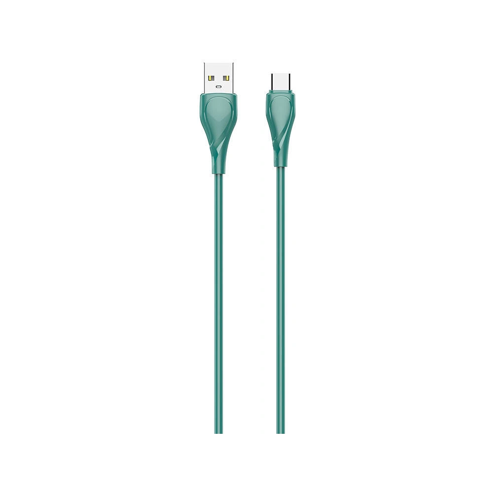 Hurtownia GSM - Cablul LDNIO LS611 USB-A/USB-C, 25W, 1m (verde) - LDN95 - {ean13} - Hurt