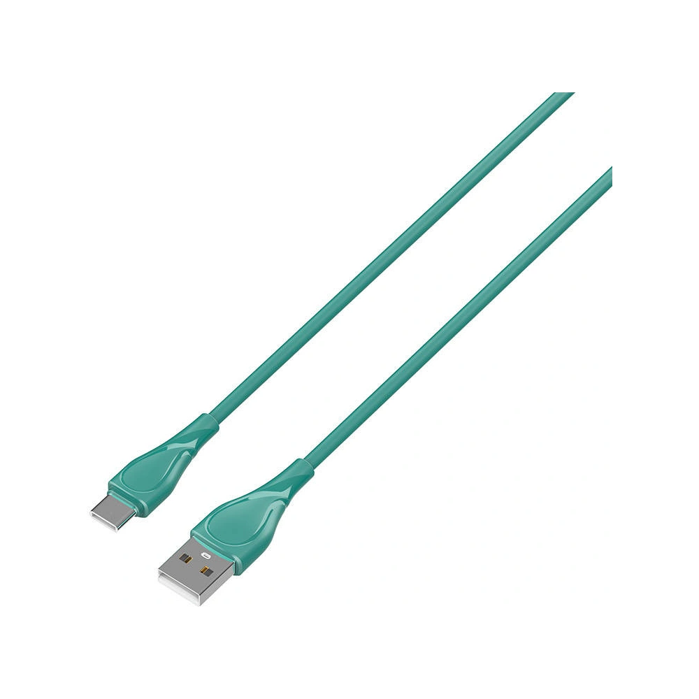Hurtownia GSM - Cablul LDNIO LS611 USB-A/USB-C, 25W, 1m (verde) - LDN95 - {ean13} - Hurt