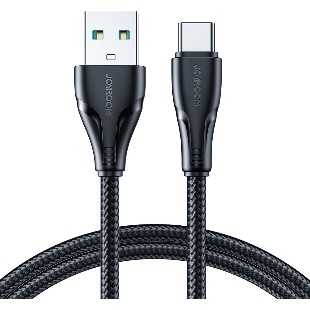 Hurtownia GSM - Cablul Joyroom Surpass Series USB-A/USB-C 3A 2m negru - JYR691 - {ean13} - Hurt