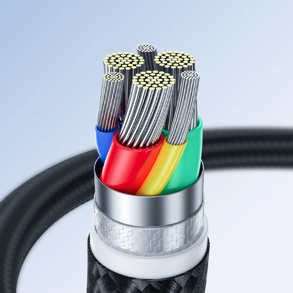 Hurtownia GSM - Cablul Joyroom Surpass Series USB-A/USB-C 3A 2m negru - JYR691 - {ean13} - Hurt