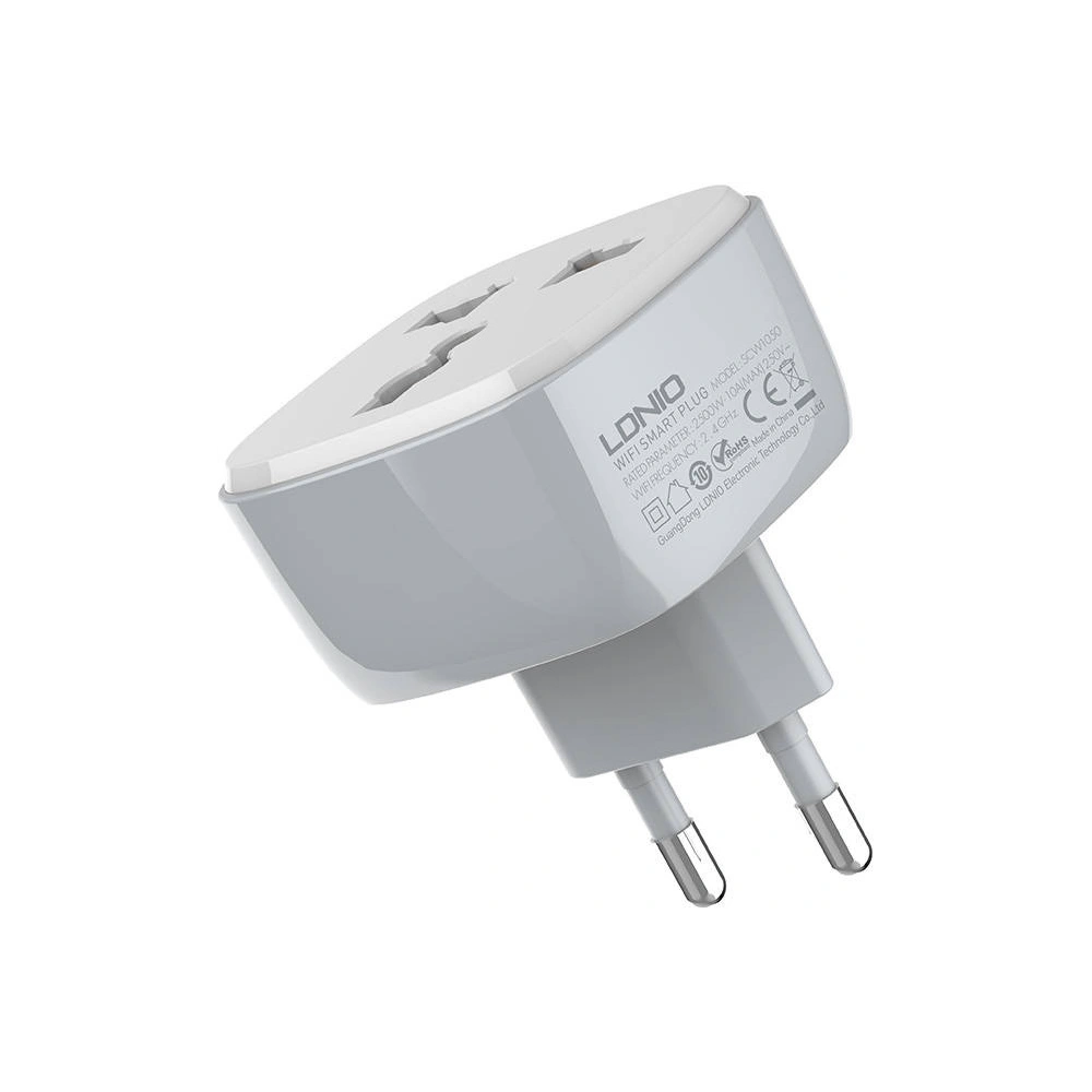 Hurtownia GSM - Inteligent priza Wi-Fi LDNIO SCW1050 (albă) - LDN103 - {ean13} - Hurt