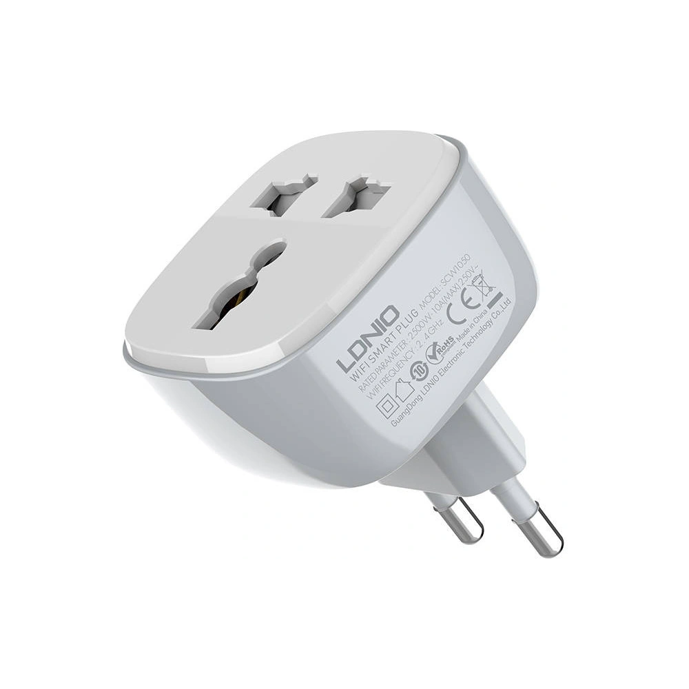 Hurtownia GSM - Inteligent priza Wi-Fi LDNIO SCW1050 (albă) - LDN103 - {ean13} - Hurt