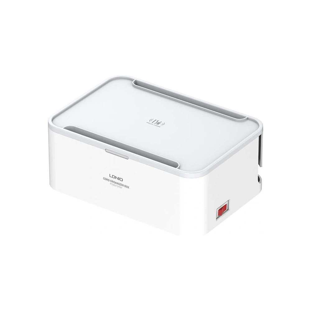 Hurtownia GSM - Stromleiste mit Organizer LDNIO SN5310W, 5x AC, 3x USB (weiß) - LDN104 - {ean13} - Hurt