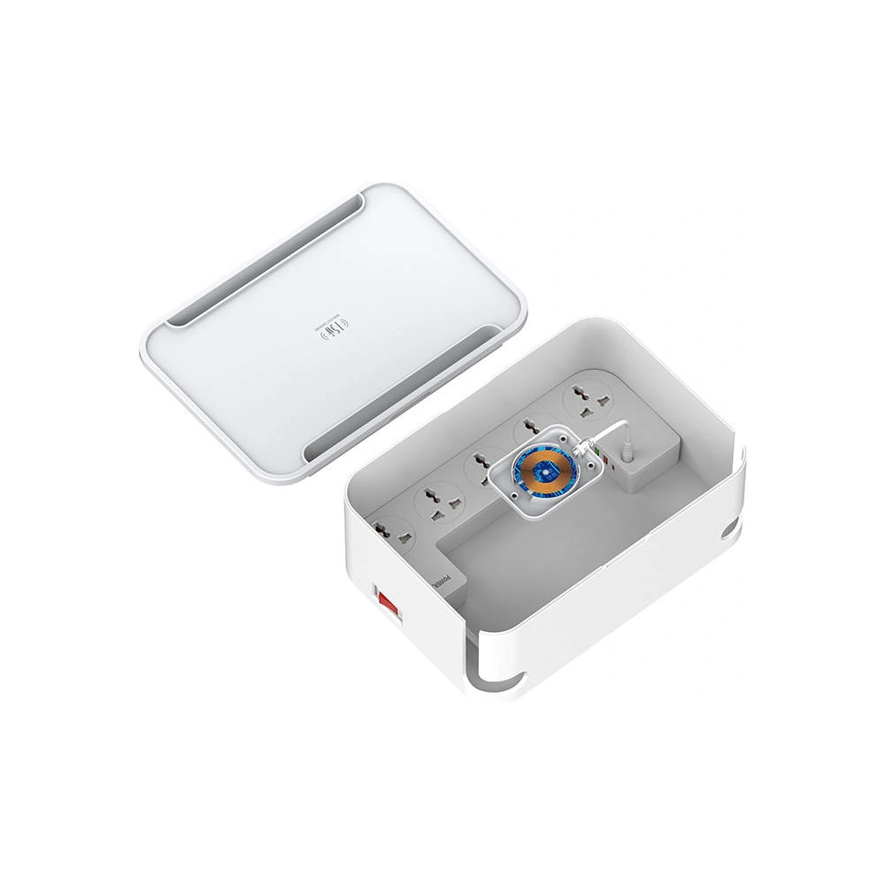 Hurtownia GSM - Stromleiste mit Organizer LDNIO SN5310W, 5x AC, 3x USB (weiß) - LDN104 - {ean13} - Hurt