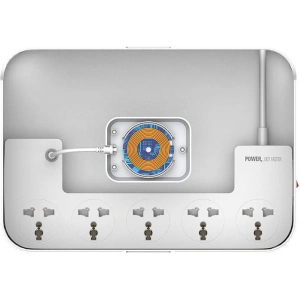Wholesale LDNIO SN5310W power strip with organizer, 5x AC, 3x USB (white) - LDN104 - {ean13} - Hurt