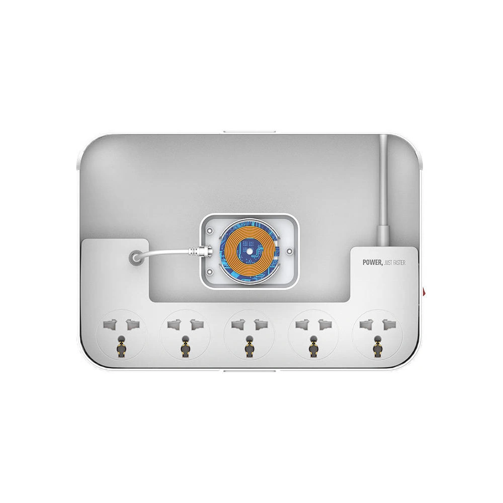 Hurtownia GSM - Napájecí lišta s organizérem LDNIO SN5310W, 5x AC, 3x USB (bílá) - LDN104 - {ean13} - Hurt