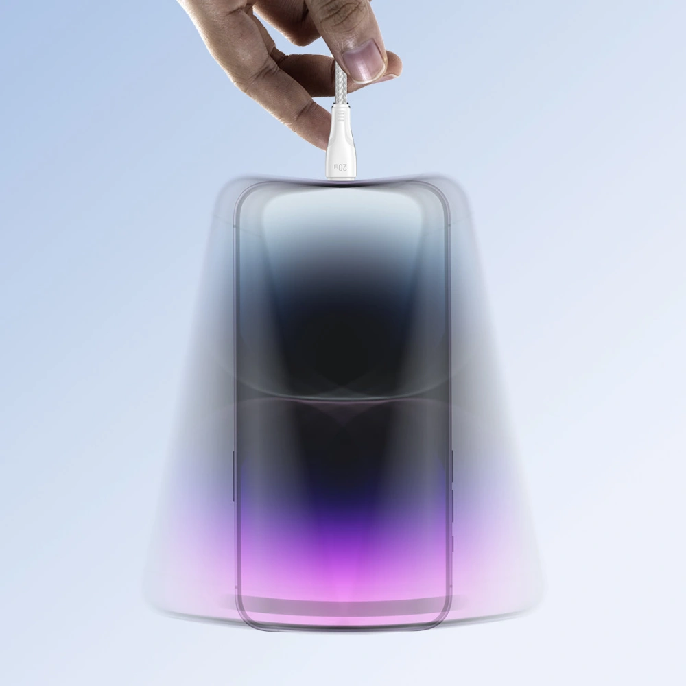 Kábel Joyroom Surpass Series USB-C/Lightning 20W 0,25m fehér