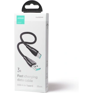 Kabel Joyroom Surpass Series USB-C/Lightning 20W 0,25m schwarz