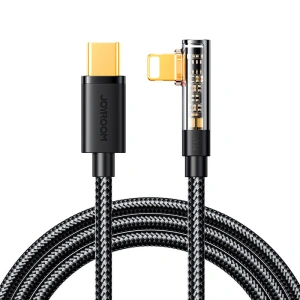 Kabel Joyroom Surpass Series USB-A/microUSB 2.4A 0,25m biały