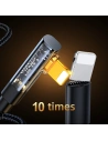 Wholesale Cable Joyroom Surpass Series USB-A/microUSB 2.4A 0.25m white - JYR697 - {ean13} - Hurt