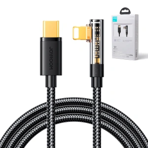 Kabel Joyroom Surpass Series USB-A/microUSB 2.4A 0,25m biały
