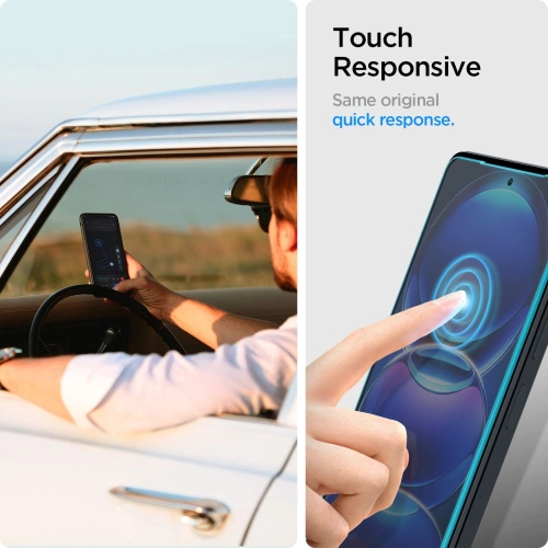 Szkło hartowane Spigen GLAS.tR Slim Xiaomi Redmi Note 12 Pro 5G/12 Pro+ Plus 5G/POCO X5 Pro 5G Clear [2 PACK]