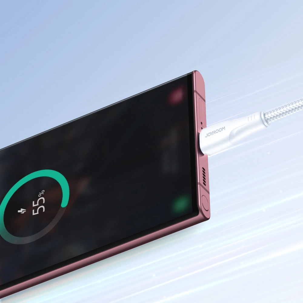 Hurtownia GSM - Kábel Joyroom Surpass Series USB-A/USB-C 3A 0,25m fehér - JYR707 - {ean13} - Hurt