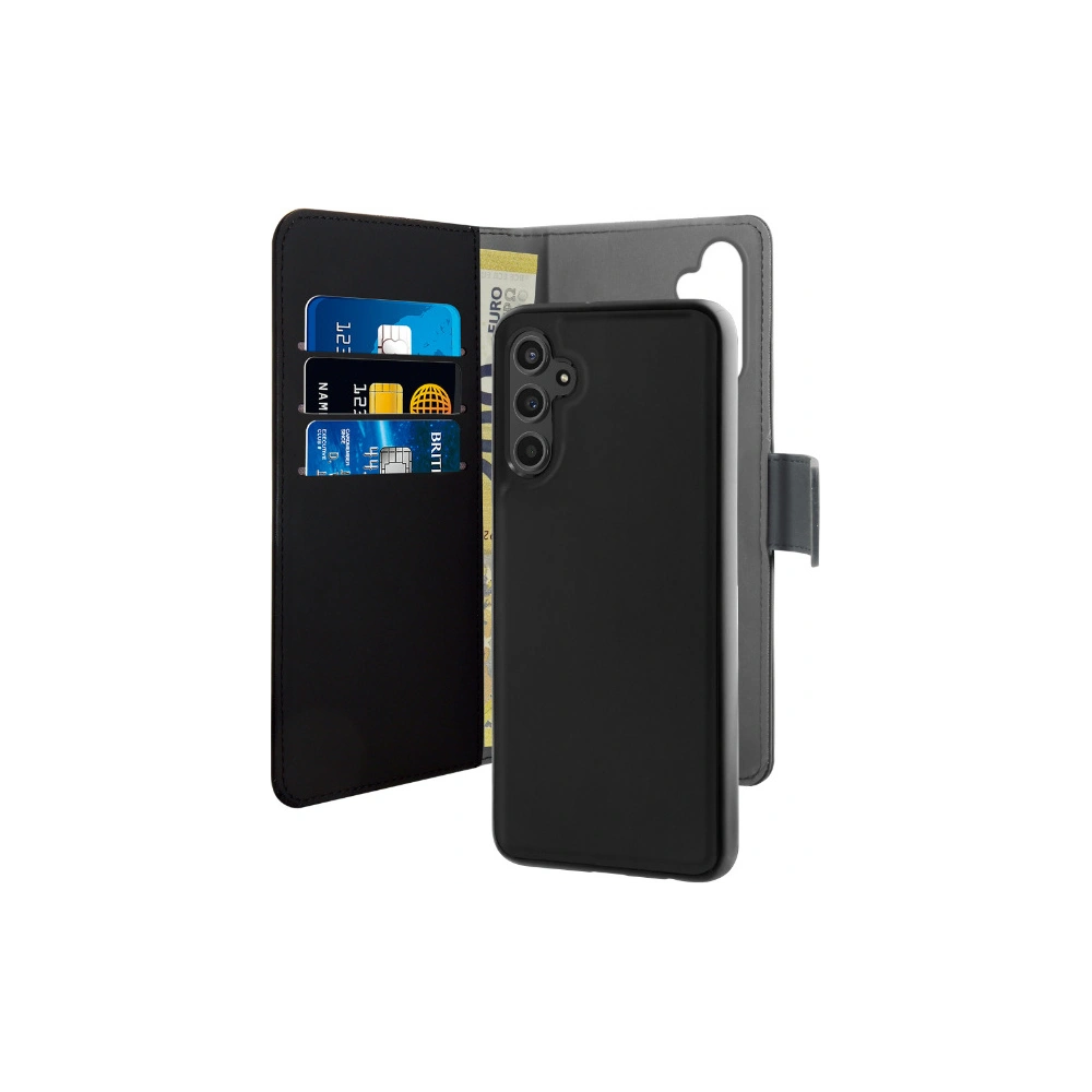 Hurtownia GSM - Etui PURO Wallet Abnehmbar 2w1 Samsung Galaxy A14 5G (schwarz) - PUR659 - {ean13} - Hurt