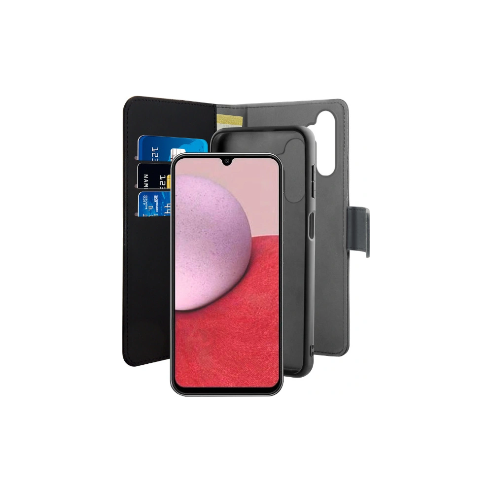 Hurtownia GSM - Etui PURO Wallet Abnehmbar 2w1 Samsung Galaxy A14 5G (schwarz) - PUR659 - {ean13} - Hurt