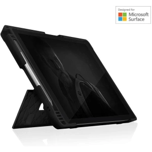 Wholesale STM Dux Shell Microsoft Surface Pro 7/Pro 7+ Case (Black) - STM42 - {ean13} - Hurt