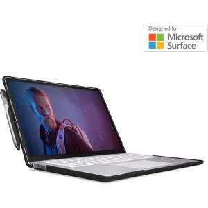 Wholesale STM Dux Hardshell Microsoft Surface Laptop 2/3/4 Case (Black) - STM43 - {ean13} - Hurt