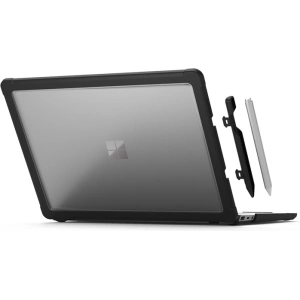 Wholesale STM Dux Hardshell Microsoft Surface Laptop 2/3/4 Case (Black) - STM43 - {ean13} - Hurt