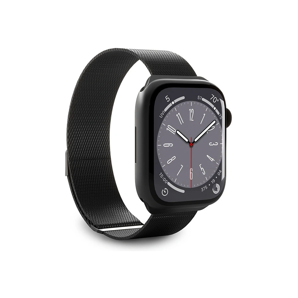 Hurtownia GSM - Bransoleta PURO Milanese Magnetic Band Apple Watch 4/5/6/7/SE/8/9 40/41mm (schwarz) - PUR660 - {ean13} - Hurt