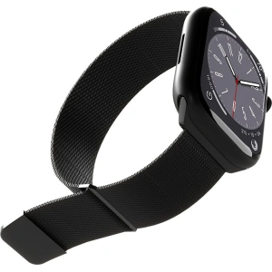 Hurtownia GSM - Bransoleta PURO Milanese Magnetic Band Apple Watch 4/5/6/7/SE/8/9 40/41mm (černý) - PUR660 - {ean13} - Hurt