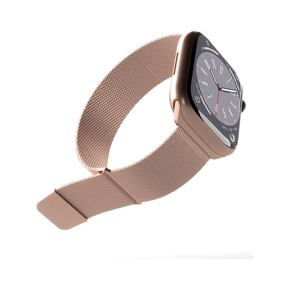 Hurtownia GSM - Bransoleta PURO Milanese Magnetic Band Apple Watch 4/5/6/7/SE/8/9 40/41mm (różowe złoto) - PUR661 - {ean13} - Hurt