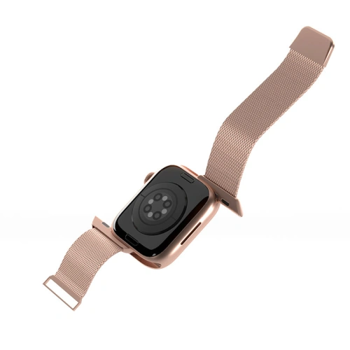 Bransoleta PURO Milanese Magnetic Band Apple Watch 4/5/6/7/SE/8/9 40/41mm (różowe złoto)