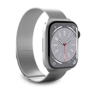 Hurtownia GSM - Brățara PURO Milanese Magnetic Band Apple Watch 4/5/6/7/SE/8/9 40/41mm (argintie) - PUR662 - {ean13} - Hurt