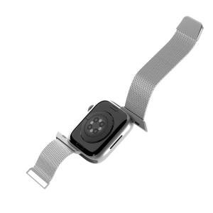 Hurtownia GSM - Brățara PURO Milanese Magnetic Band Apple Watch 4/5/6/7/SE/8/9 40/41mm (argintie) - PUR662 - {ean13} - Hurt