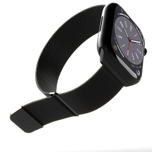 Hurtownia GSM - Bransoleta PURO Milanese Magnetic Band Apple Watch 42/44/45 mm (schwarz) - PUR663 - {ean13} - Hurt