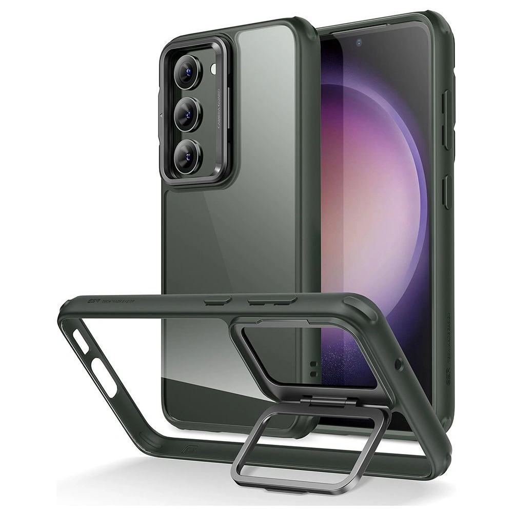 Hurtownia GSM - Etui ESR Classic Kickstand Samsung Galaxy S23 Clear/Green - ESR664 - {ean13} - Hurt