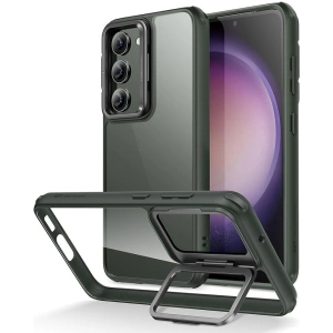 Hurtownia GSM - Etui ESR Classic Kickstand Samsung Galaxy S23+ Plus Clear/Green - ESR665 - {ean13} - Hurt